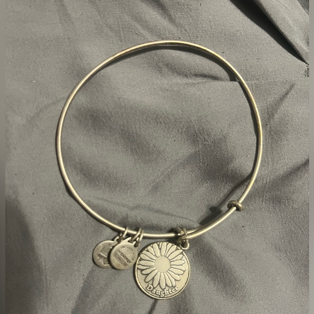 Alex and Ani Bangle with Daughter Charm